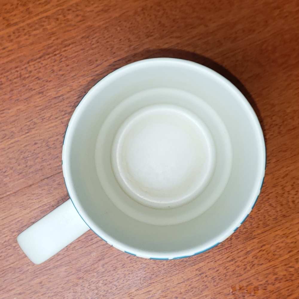 Starbucks Blue & White Floral Coffee Mug - Picture 4 of 4